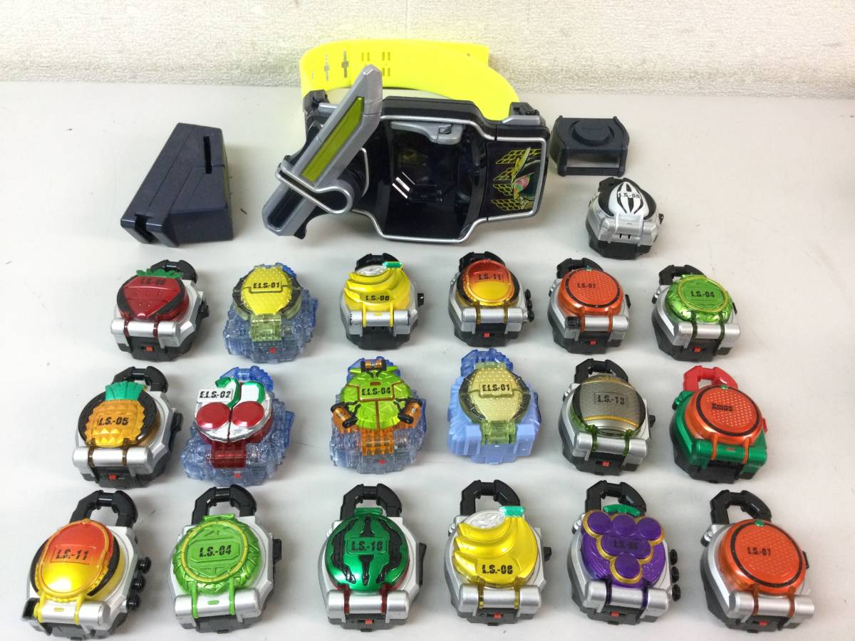 傷や汚れあり】☆ 仮面ライダー 鎧武 ガイム セット DX 戦極ドライバー