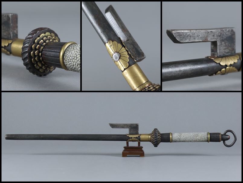 兜割り　十手　武具 兜割り 十手 刀 武具 侍 時代物 兜割り 十手 刀 武具 侍 時代物