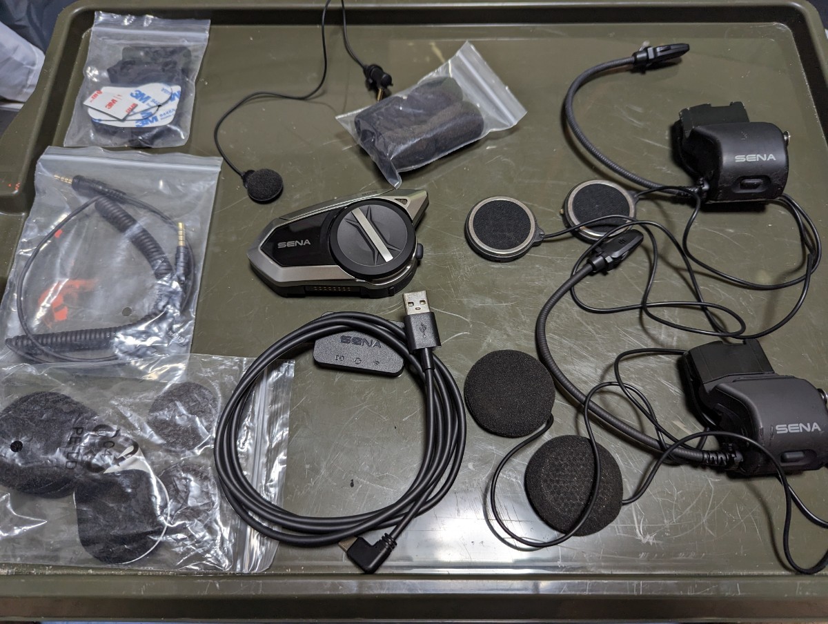 sena50s やや傷や汚れあり】SENA50s セナ50s インカムの落札情報詳細