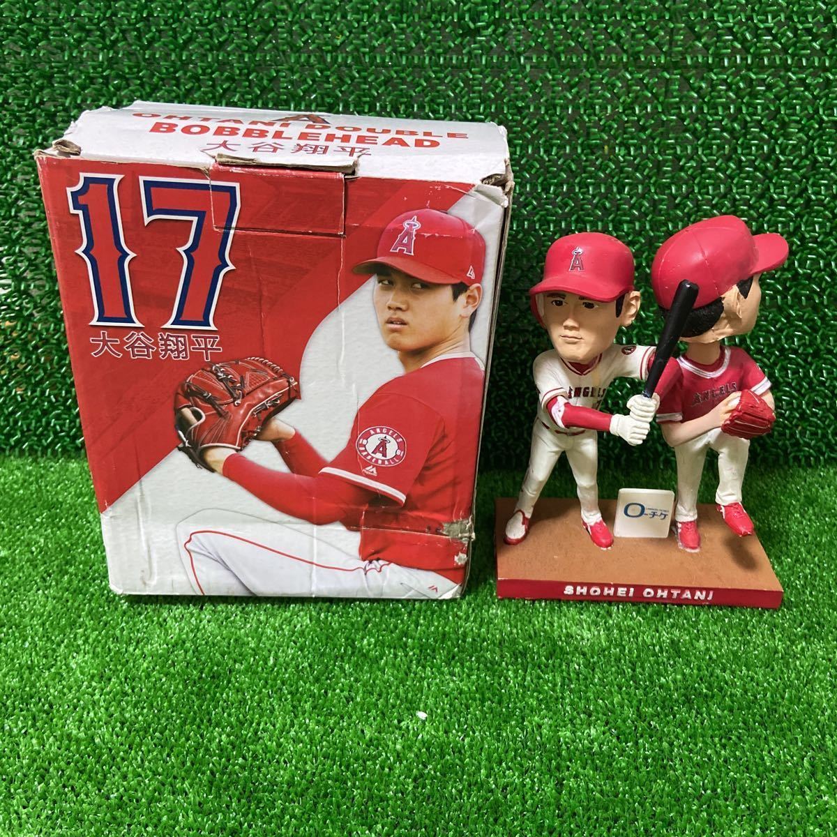 公式 エンゼルスタジアム購入 大谷翔平 ボブルヘッド 二刀流 チケット
