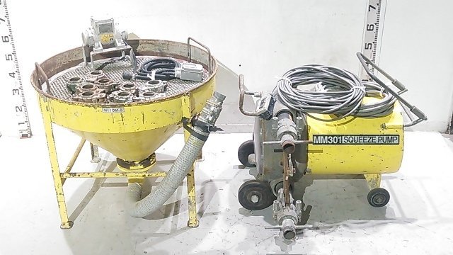 シンメイワ モルタルポンプ MM104 中古