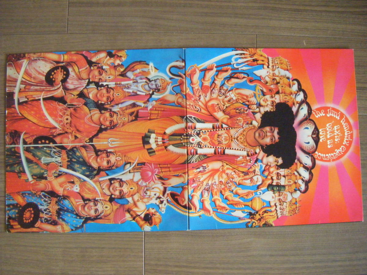 【目立った傷や汚れなし】★[英原盤] Jimi Hendrix Experience/AxisBold As Love MONO良好完品