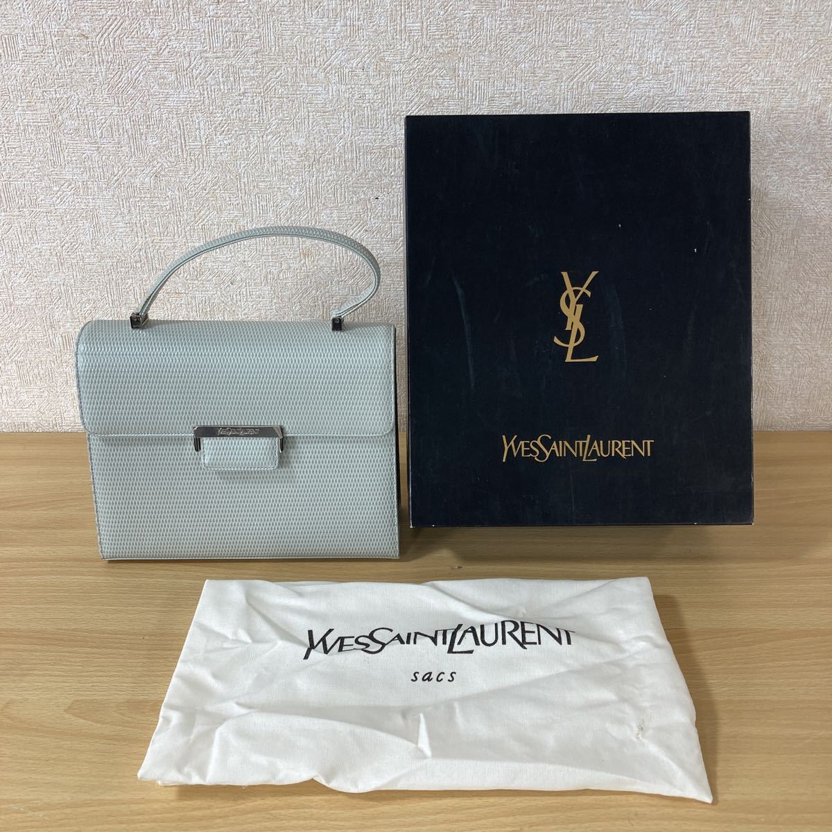 2025年冬【法人向けお歳暮】 Laurent Saint Yves ショルダー ロゴ（傷や YSL ミニボストン バッグ