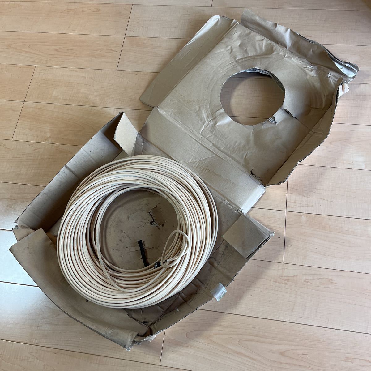 新品未使用】伸興電線 HP火災報知器用耐熱電線0,9mm×2C 200m 3個