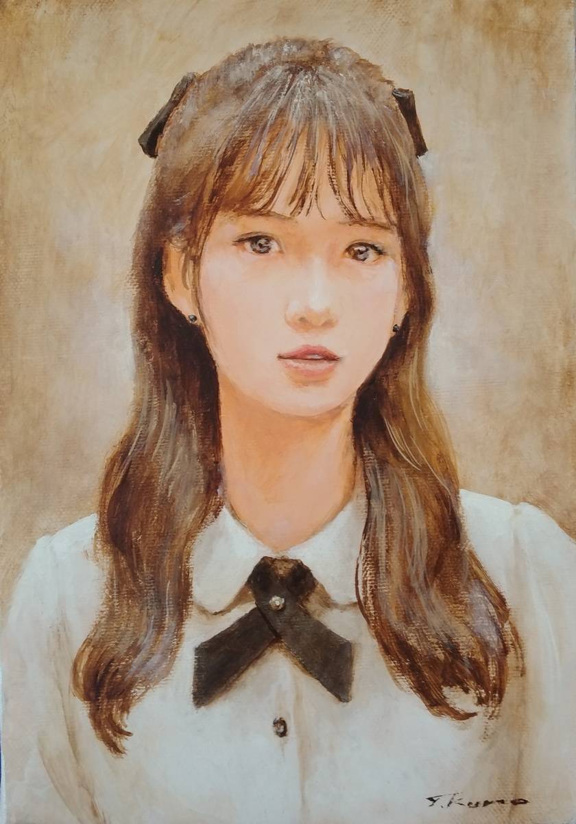 黒川達也　「パンジー」 水彩画　真作　宮永岳彦師事　シートの状態　額無し 黒川達也 「ルミナス」 油彩画 静物画 サイズF8 真作 宮永岳彦