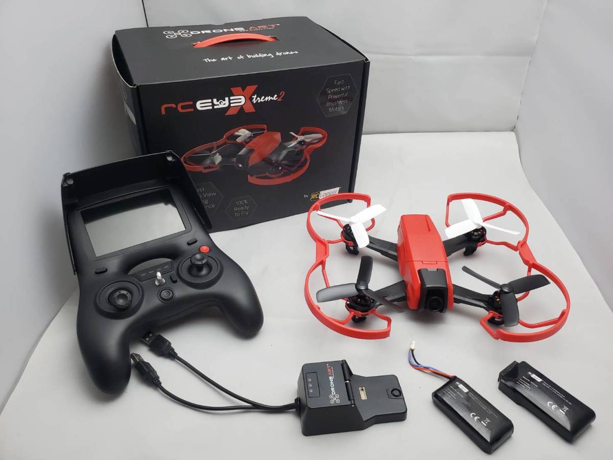 【未使用】[1000円スタート]新品未開封 FPV Racing Drone セット RC Logger Xtreme V2 ブラシレス