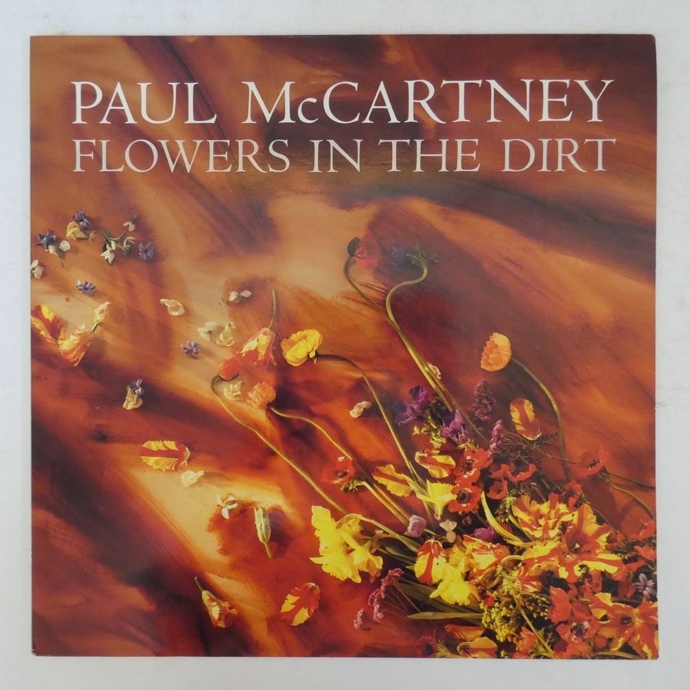 【やや傷や汚れあり】47026958;【USオリジナル/希少 89年盤 アナログ】Paul McCartney / Flowers in