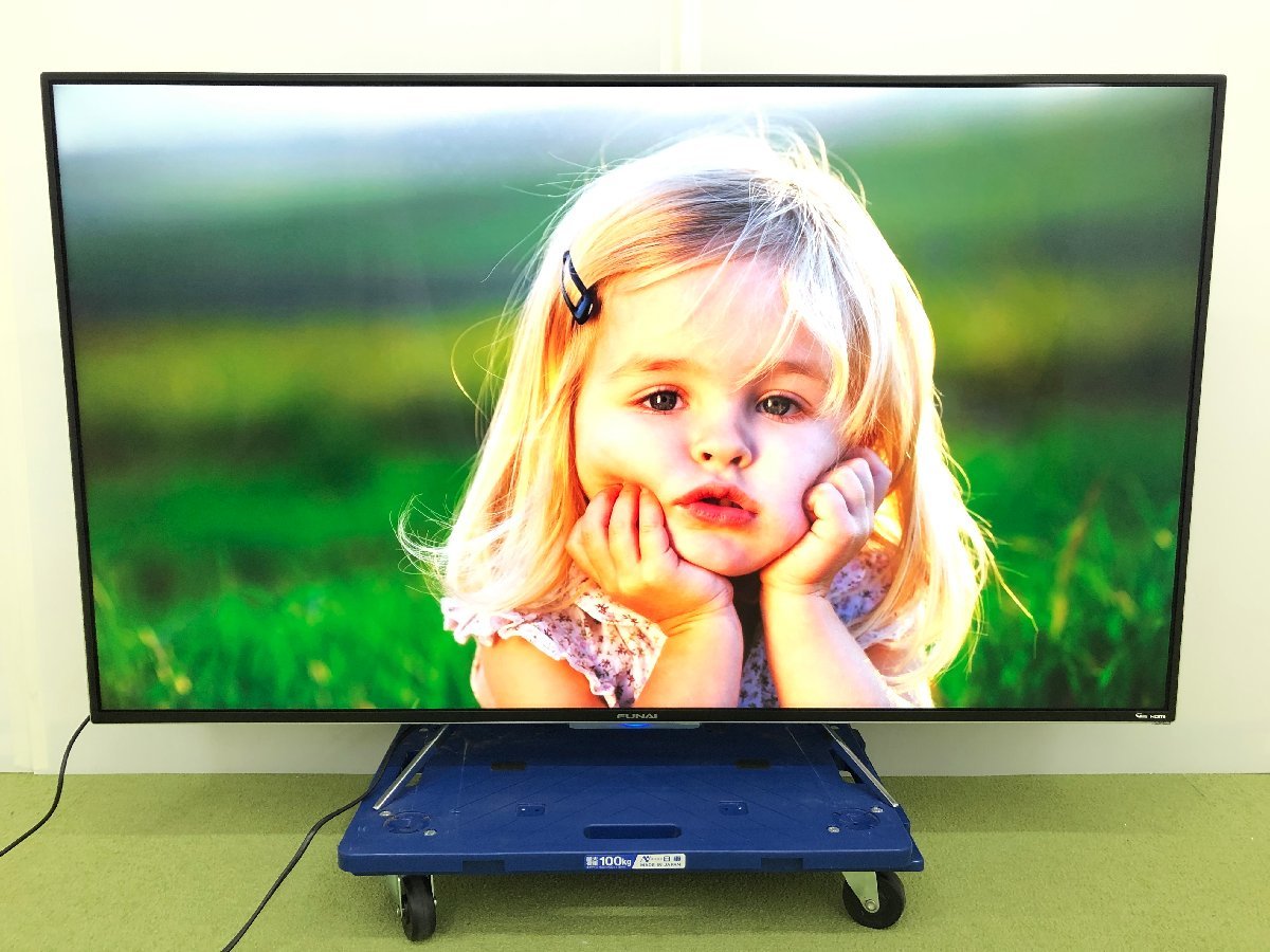 FUNAI 】 フナイ 4100シリーズ 液晶テレビ 55型 フルレンジスピーカー
