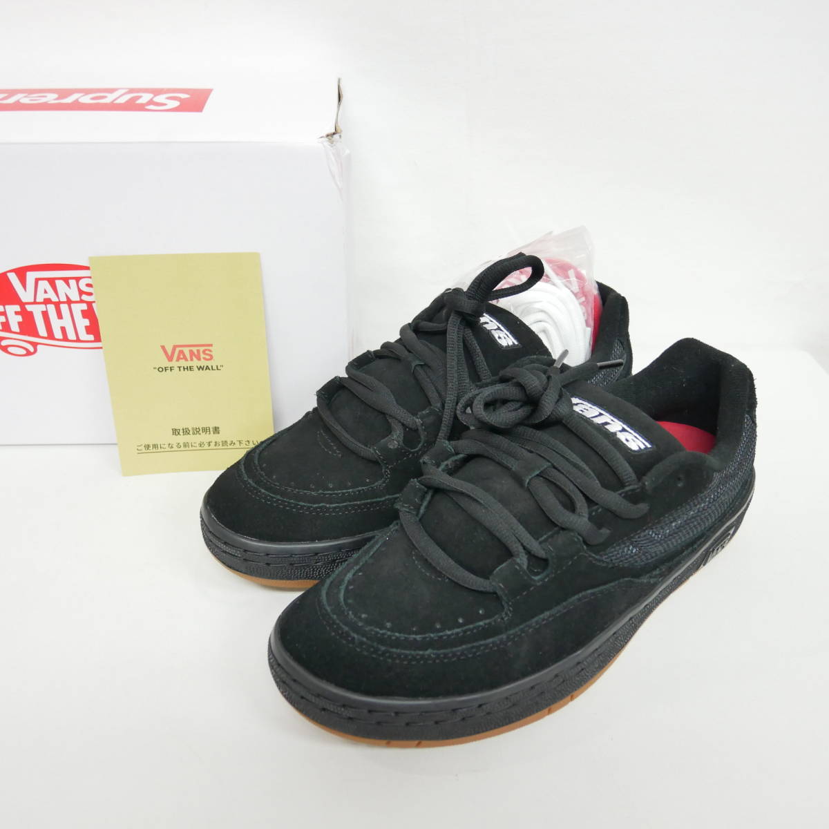 supreme✖️VANS skate era24.5cm 靴