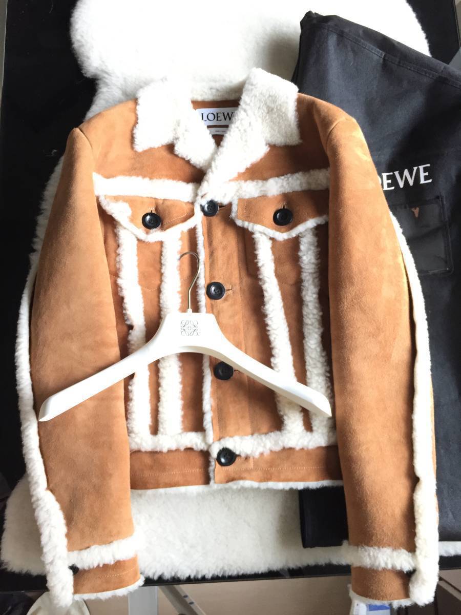 新品 SHIPS マフラー ムートン ファー 毛皮 羊 茶色 小物 