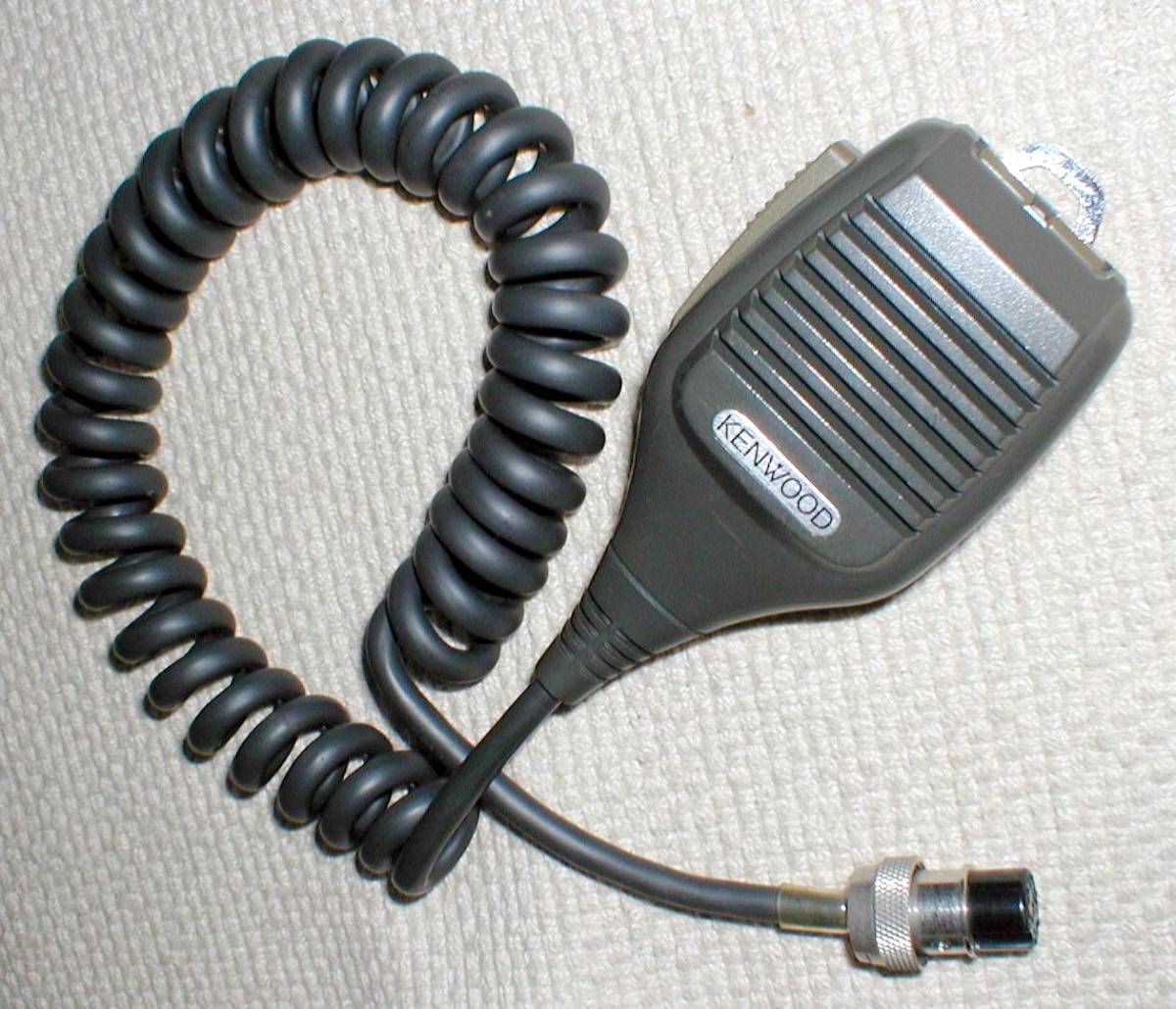 【目立った傷や汚れなし】KENWOOD Press Talk Dynamic Microphone IMPEDANCE600Ω ケンウッド