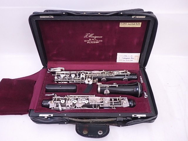 マリゴオーボエ本体とケース Marigaux オーボエ 901 セミオート 【横浜