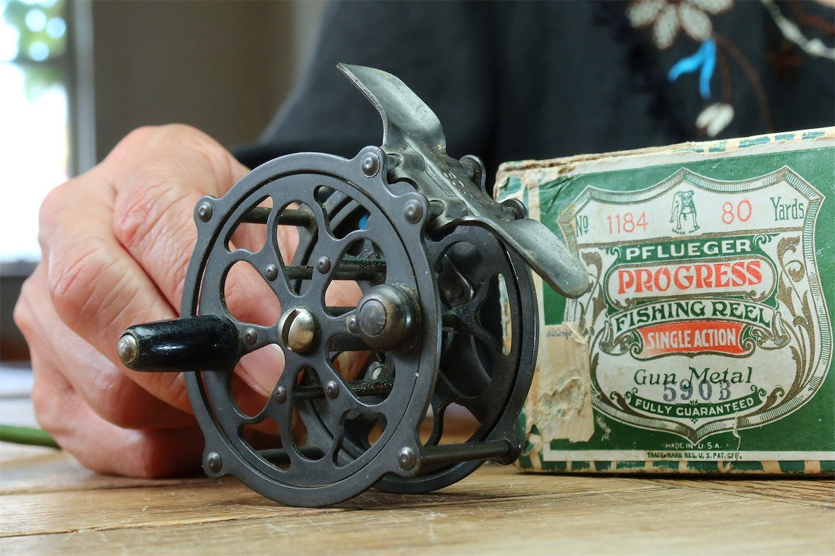 USA製 ヴィンテージ fly reel フライリール 箱付き レトロ 2025年最新