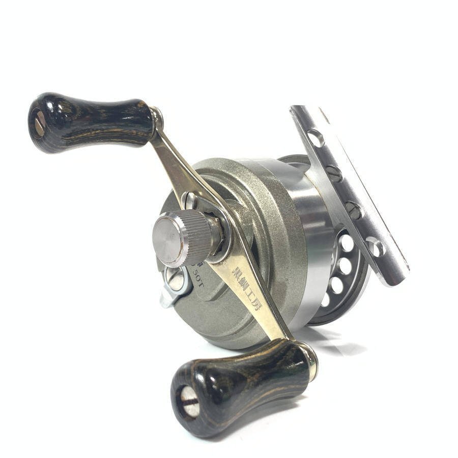 中古品 黒鯛工房 64JM○中古 黒鯛工房 筏師 速攻 イカダ 50T リール 筏