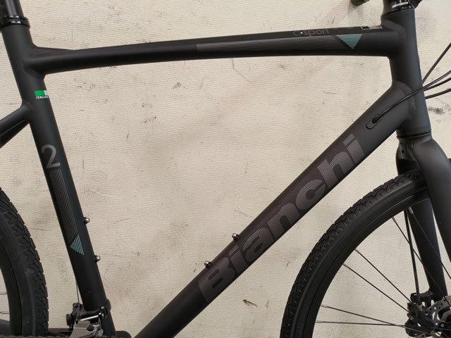 美品 室内保管 ビアンキ bianchi c sport 2 2021年購入 Bianchi 【群馬
