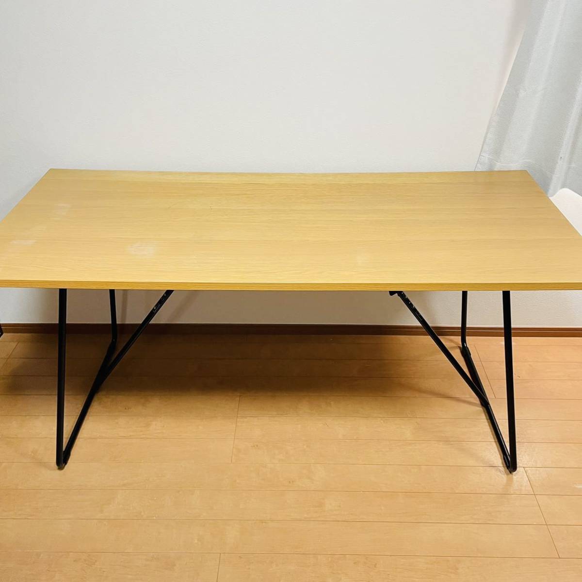 無印良品 折りたたみテーブル 160cm オーク材（無印良品