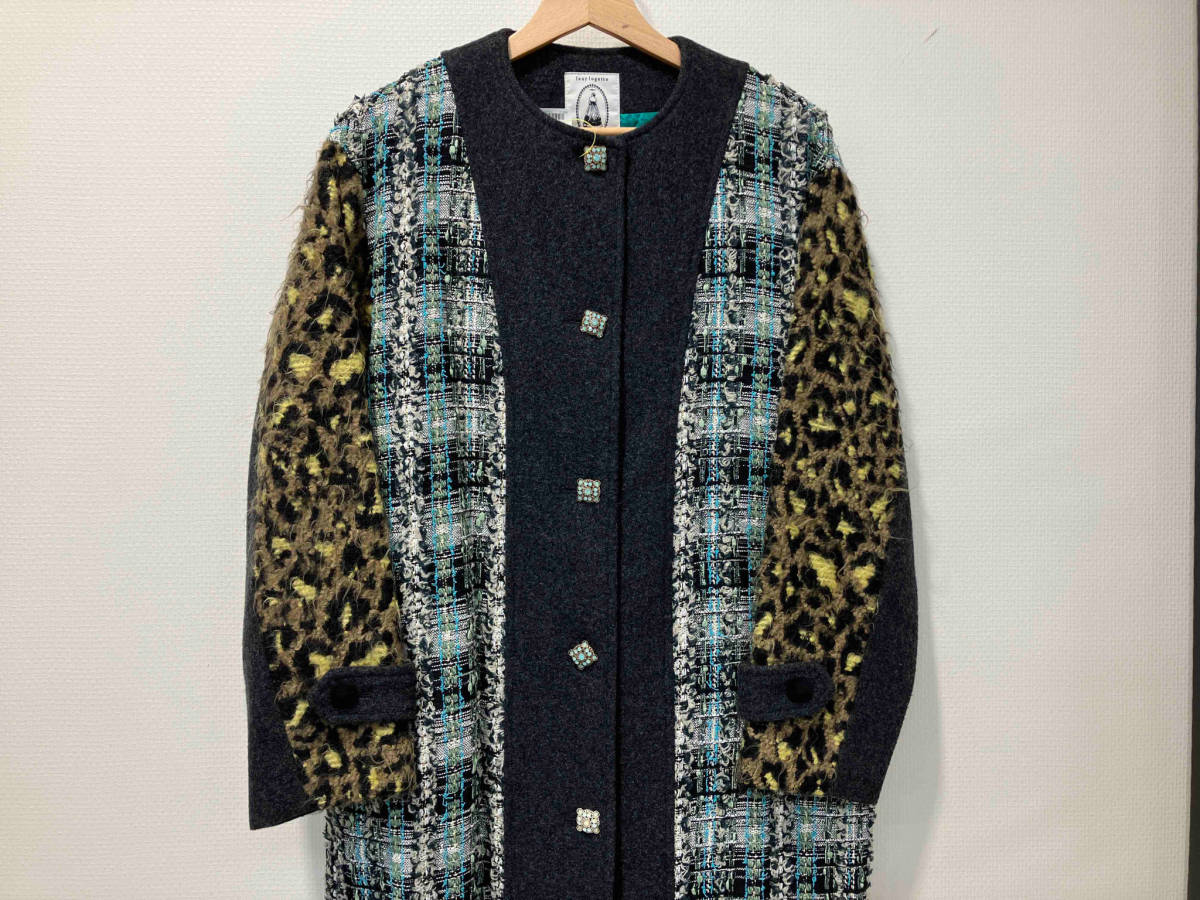 leur logette ルールロジェット　レオパード　ファーコート　豹柄 leur logette ルールロジェット レオパード ファーコート 豹柄 【公式