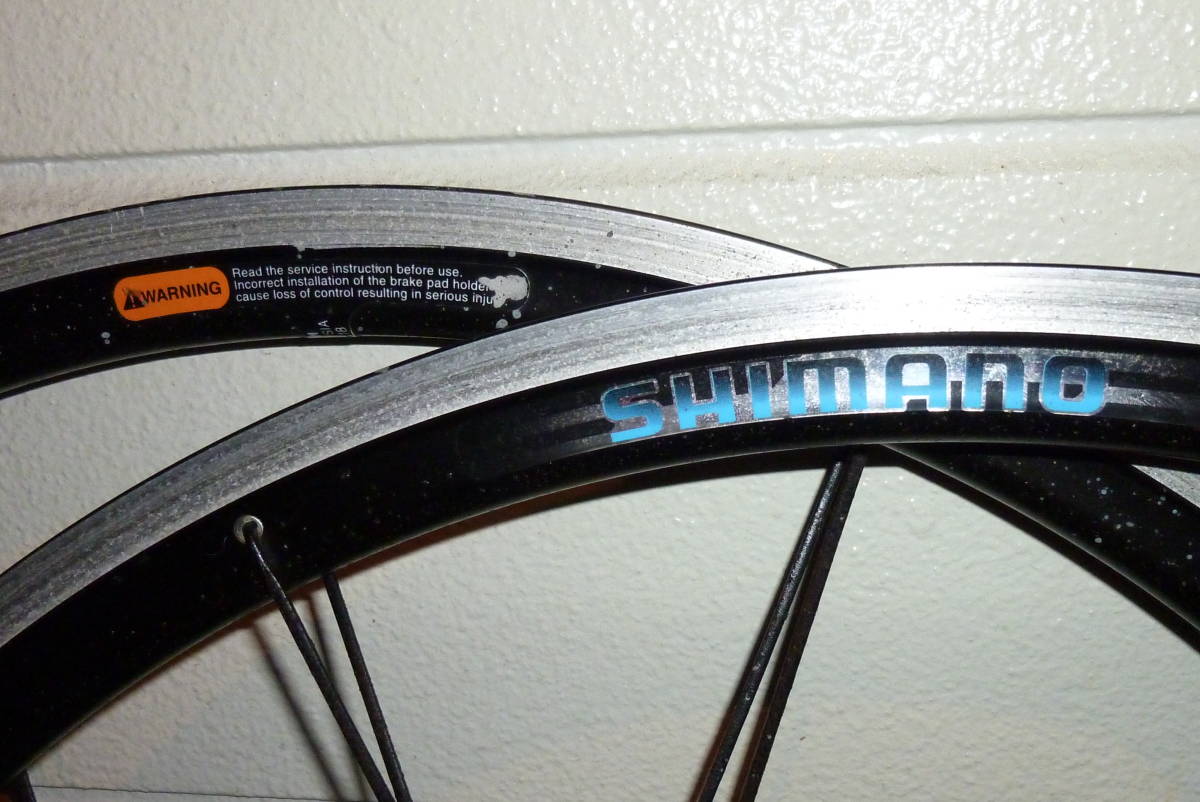 やや傷や汚れあり】【SIMANO／26インチ ホイール／WH-M540／1台セット