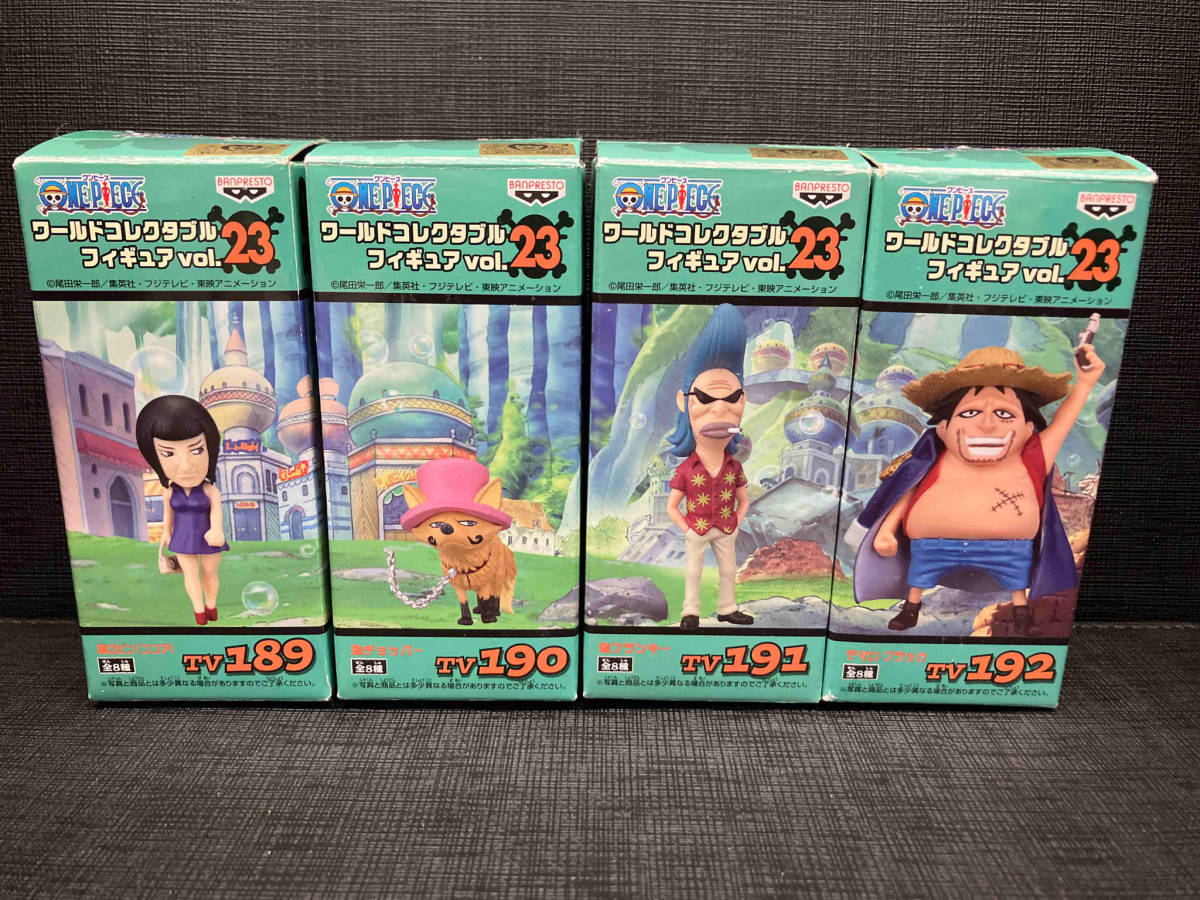 ワンピースワールドコレクタブルフィギュア偽麦わらの一味8体セット