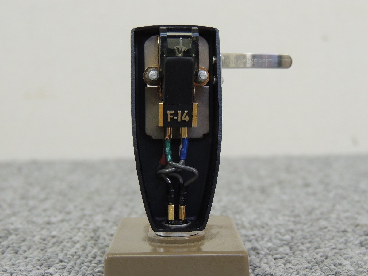 グレース　カートリッジ　フィデリティリサーチ　ヘッドシェル 傷や汚れあり】グレース/Grace F-14 MMカートリッジ 音出し確認