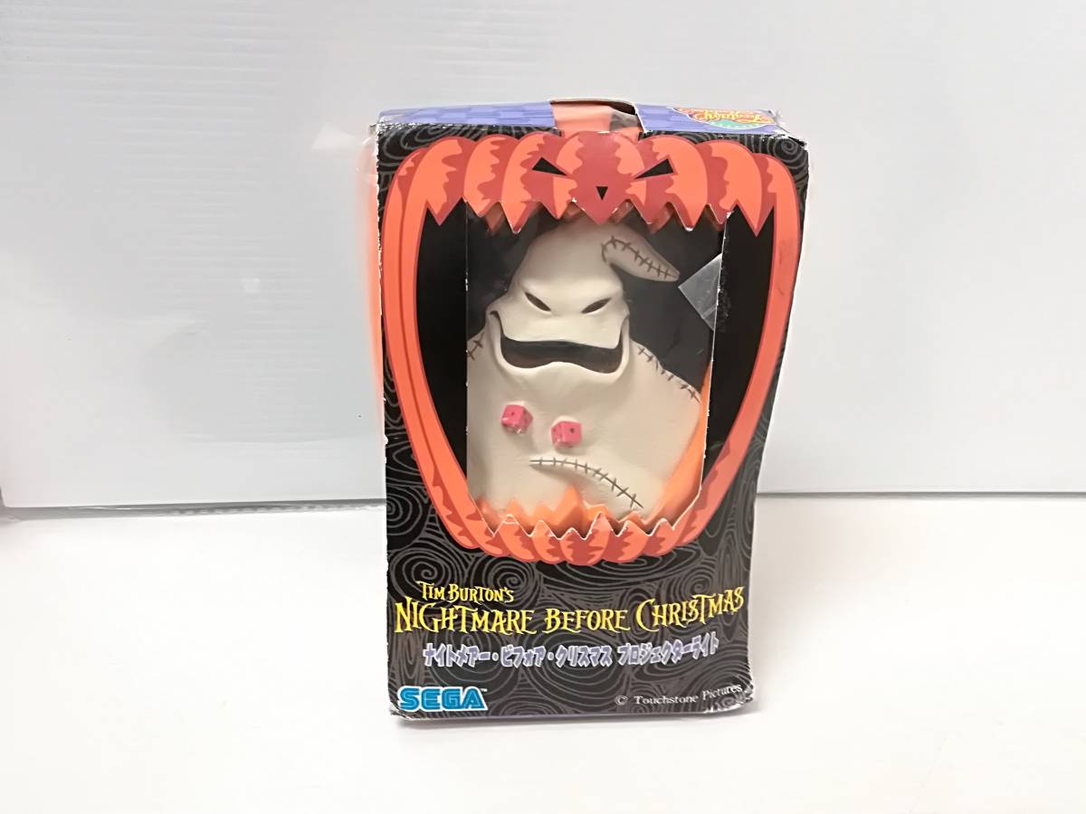 【未使用】 レトロ 未使用 保管品 1998 ナイトメアビフォークリスマス プロジェクターライト ウギー・ブギー 景品 ナイトメアー ビフォア