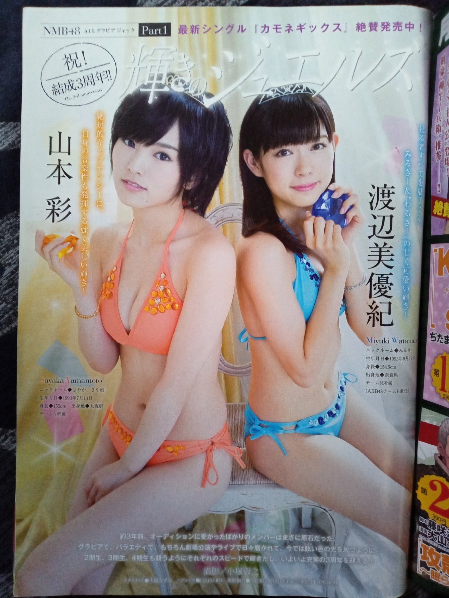 やや傷や汚れあり】月刊ヤングマガジン2013No．11 11月1日号増刊山本