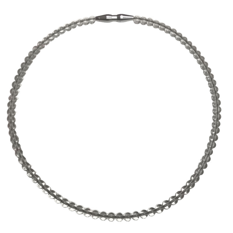 Phitenクリアーネックレス 目立った傷や汚れなし】PHITEN