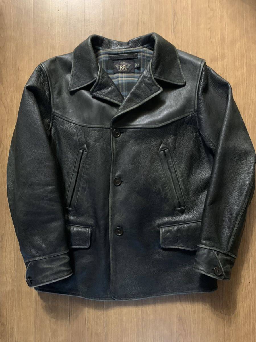目立った傷や汚れなし】最高峰【RRL黄金期最高傑作】HENDERSON LEATHER 