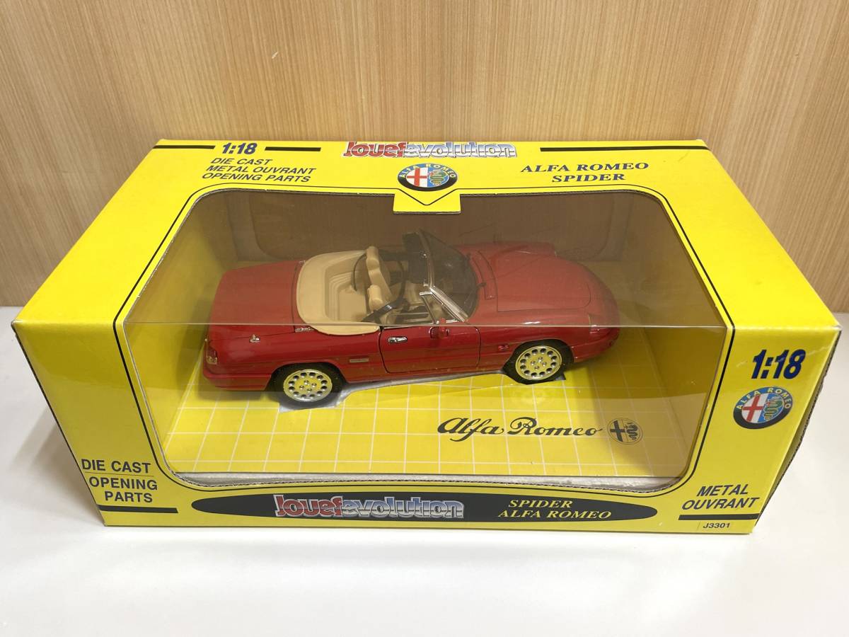 ALFA ROMEO SPIDER 1/18 JOUEF アルファロメオ s-l400.jpg