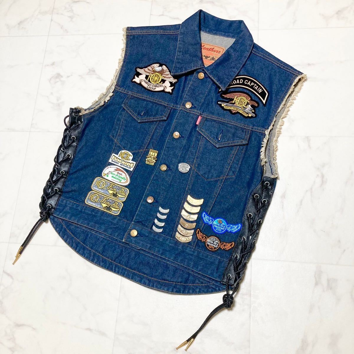 目立った傷や汚れなし】1円〜 極美品/激レア KADOYA カドヤ HOG デニム 