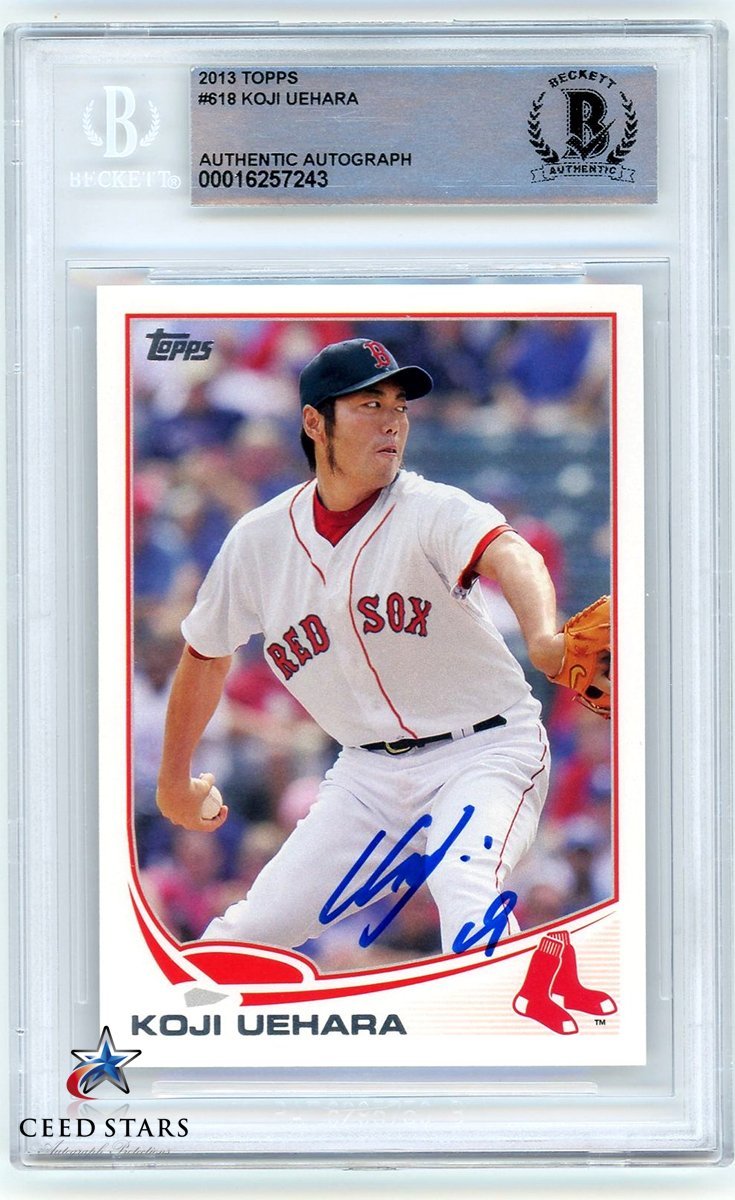 値下げ！上原浩治 レッドソックス 激レア 直筆サイン入り ユニフォーム