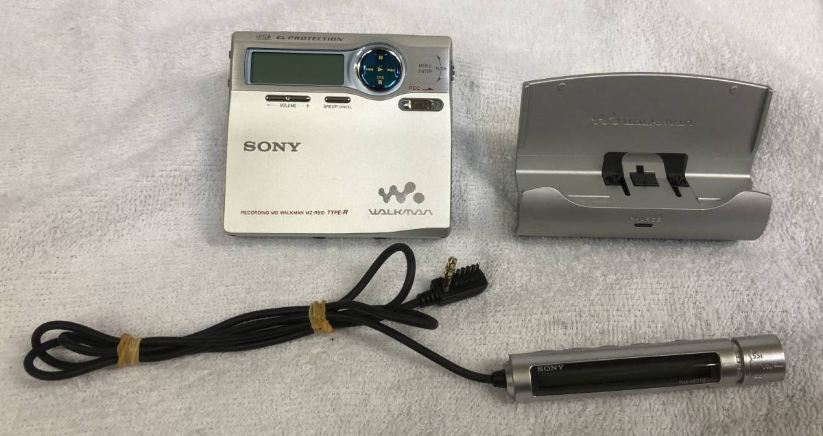 ☆SONY MZ-B10 MDプレーヤー／レコーダー ソニー MD WALKMAN MD