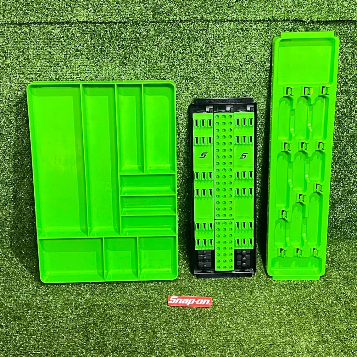 【やや傷や汚れあり】★3点セット Snapon スナップオン スクリュードライバービット アクセサリーホルダー KABITR3L13GN