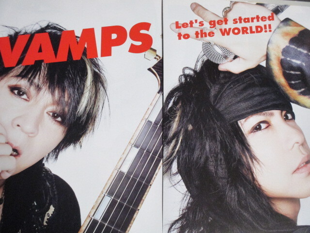 中古】VAMPS、Oblivion Dust K.A.Z（KAZ）着 グッズ BIGサイズTシャツ