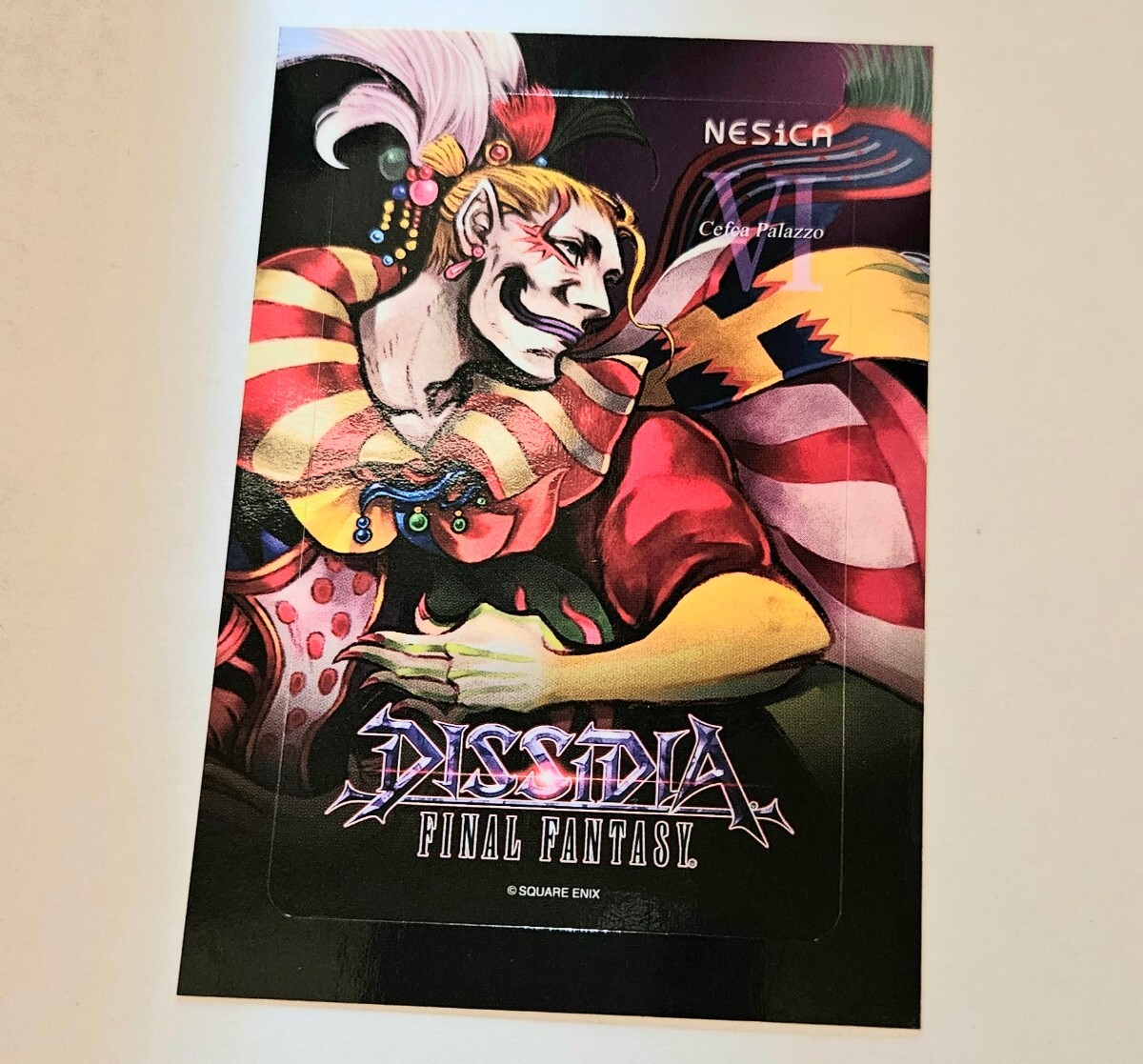 新品】ディシディア ファイナルファンタジー ロック ネシカシール