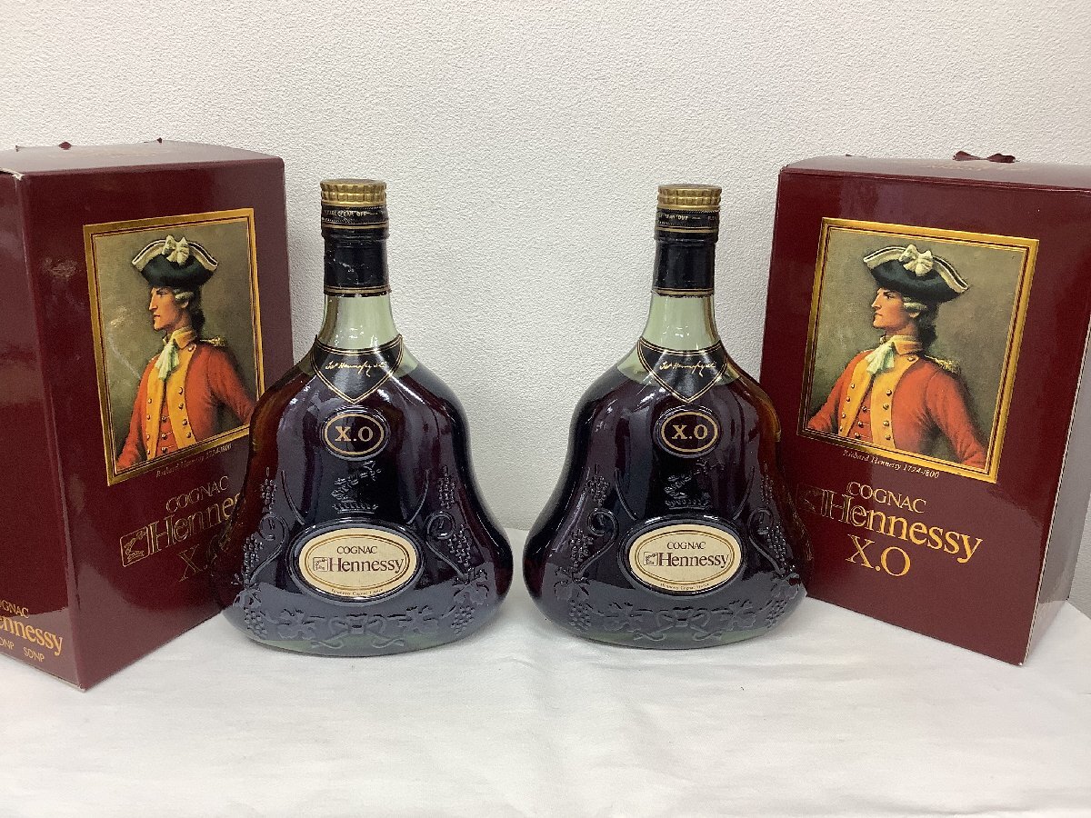 新作入荷，本物保証 ◇1円～ ヘネシー XO 金キャップ グリーンボトル