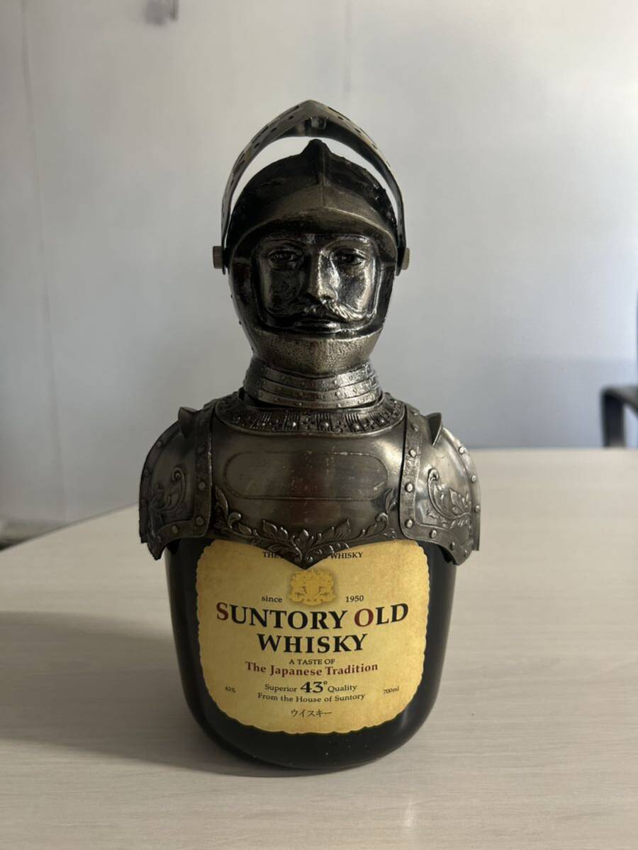 ニッカウイスキー G&G 甲冑 騎士 西洋甲冑 ボトルカバー ボトル
