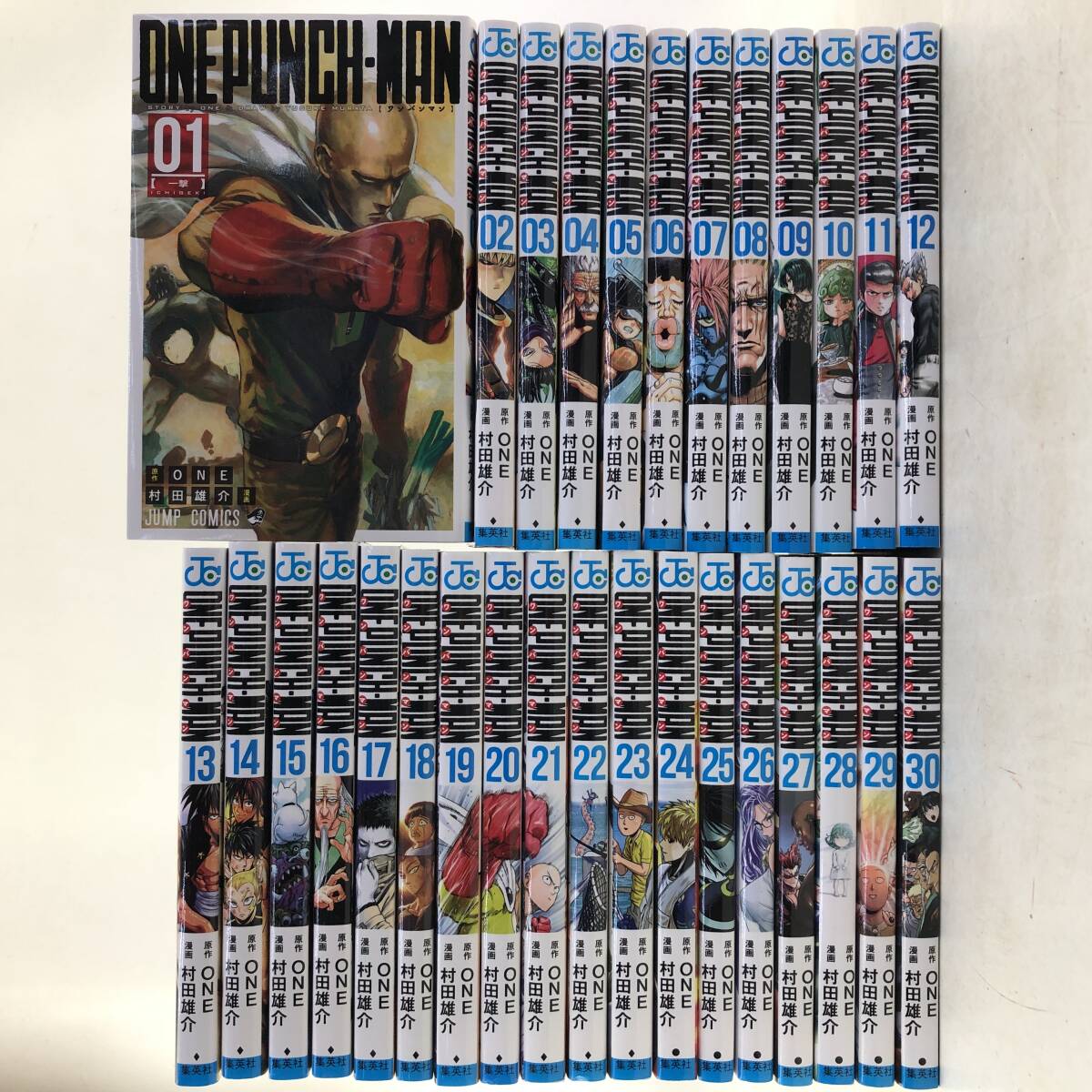 One-Punch Man Series (Vol. 1-32) Manga Set, by ONE (32 Books △営