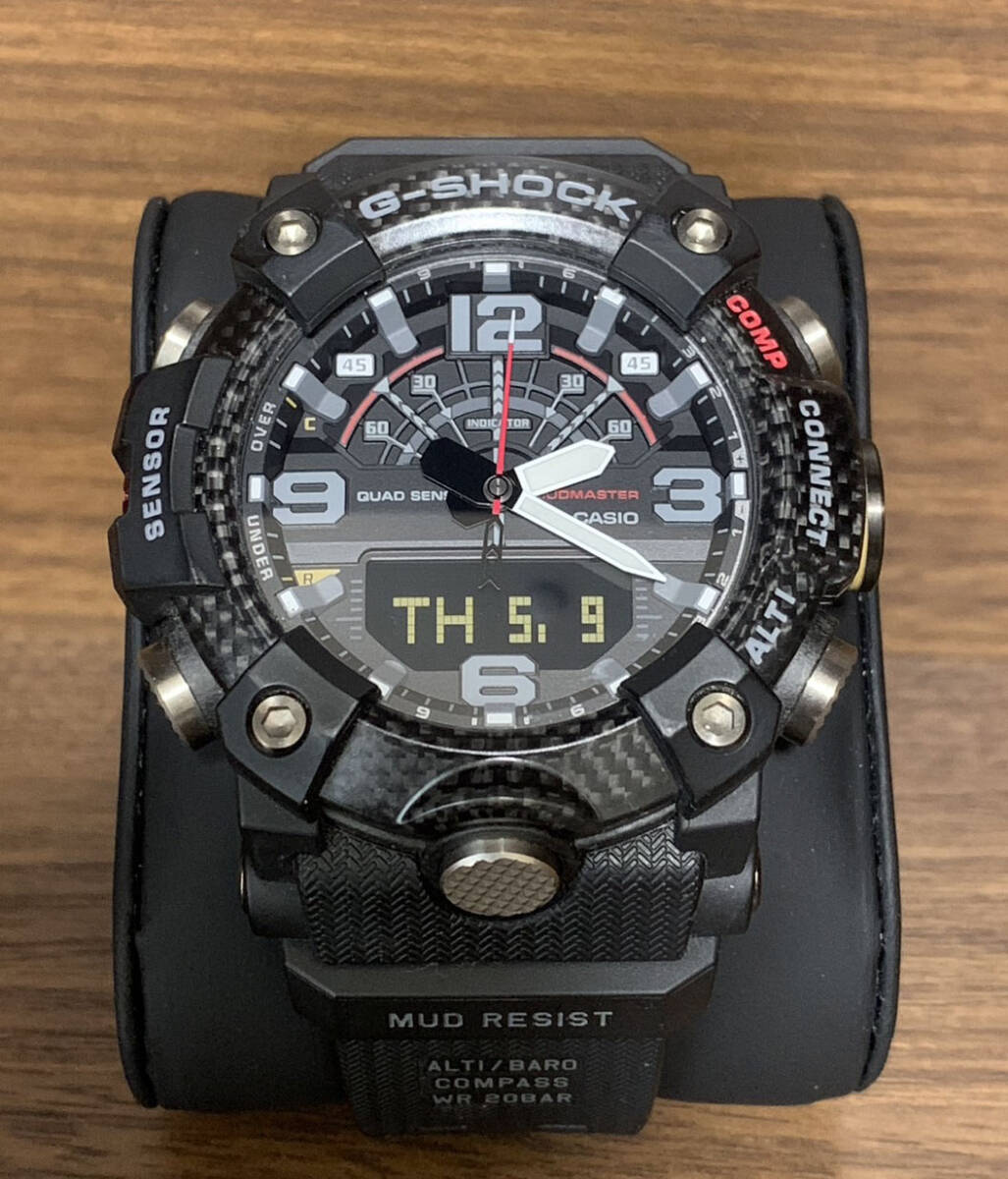 【極美品】カシオ　G-SHOCK マッドマスター　GG-B100-1BJF 箱付 8885】 美品 CASIO カシオ G-SHOCK MUDMASTER マッドマスター GG