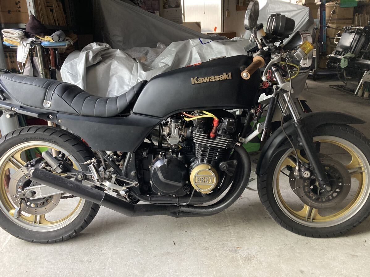 z400gp z400fx gpz400fゼファーなどにサイドビュー ビート BEETサイド