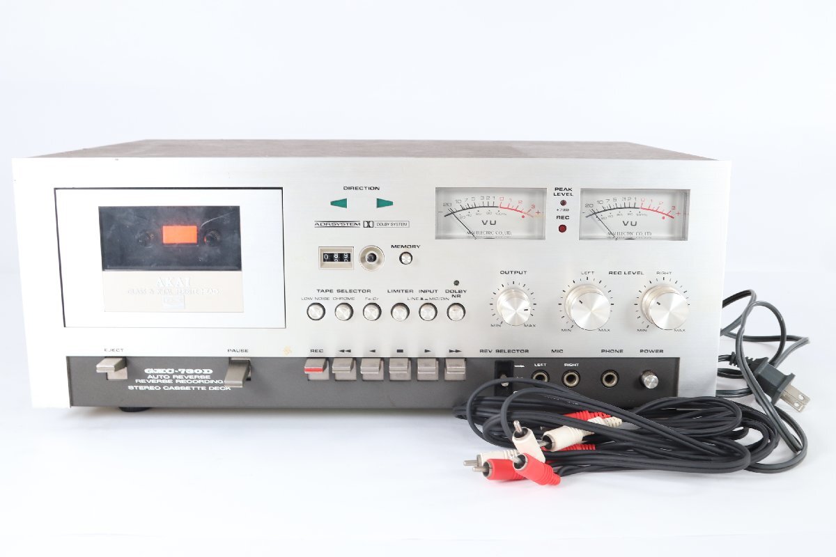 AKAI (Re)AKAI(アカイ) GXC-730D ステレオカセットデッキ AKAI (Re)AKAI(アカイ) GXC-730D ステレオカセットデッキ