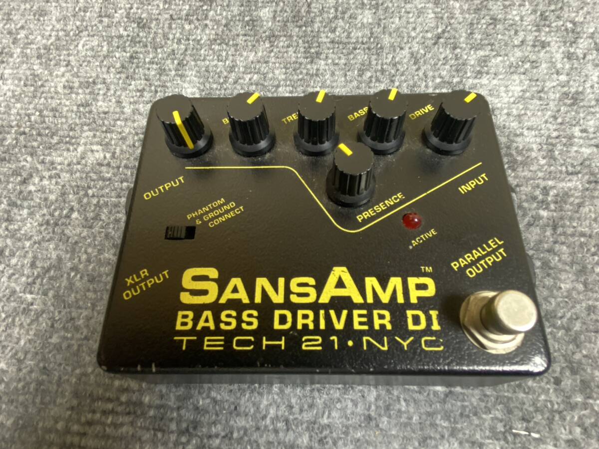 SANSAMP BASS DRIVER DI 初期型 サンズアンプ 中古】Tech 21 NYC