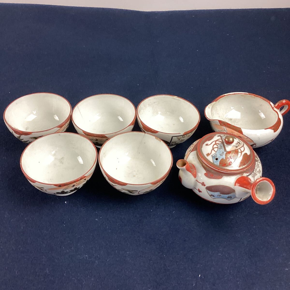 九谷焼 煎茶器揃 7点 【公式通販】