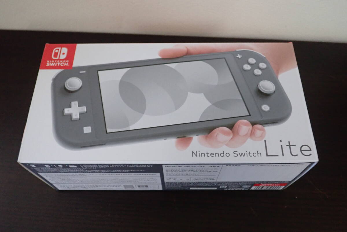 ニンテンドー スイッチライト グレー（中古 ケースセット