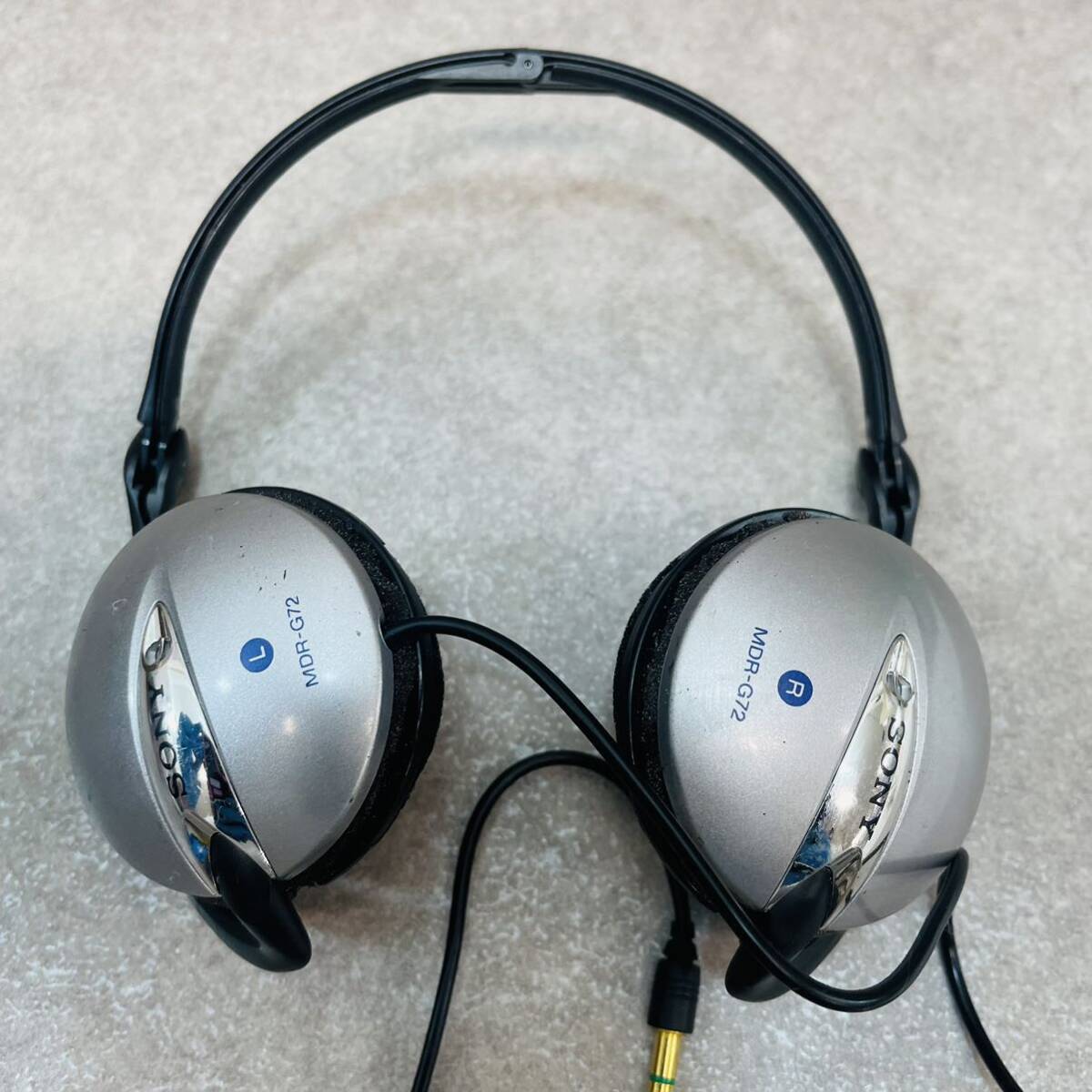 傷や汚れあり】J4232☆ 音出し確認済み SONY MDR-G72 ヴィンテージ