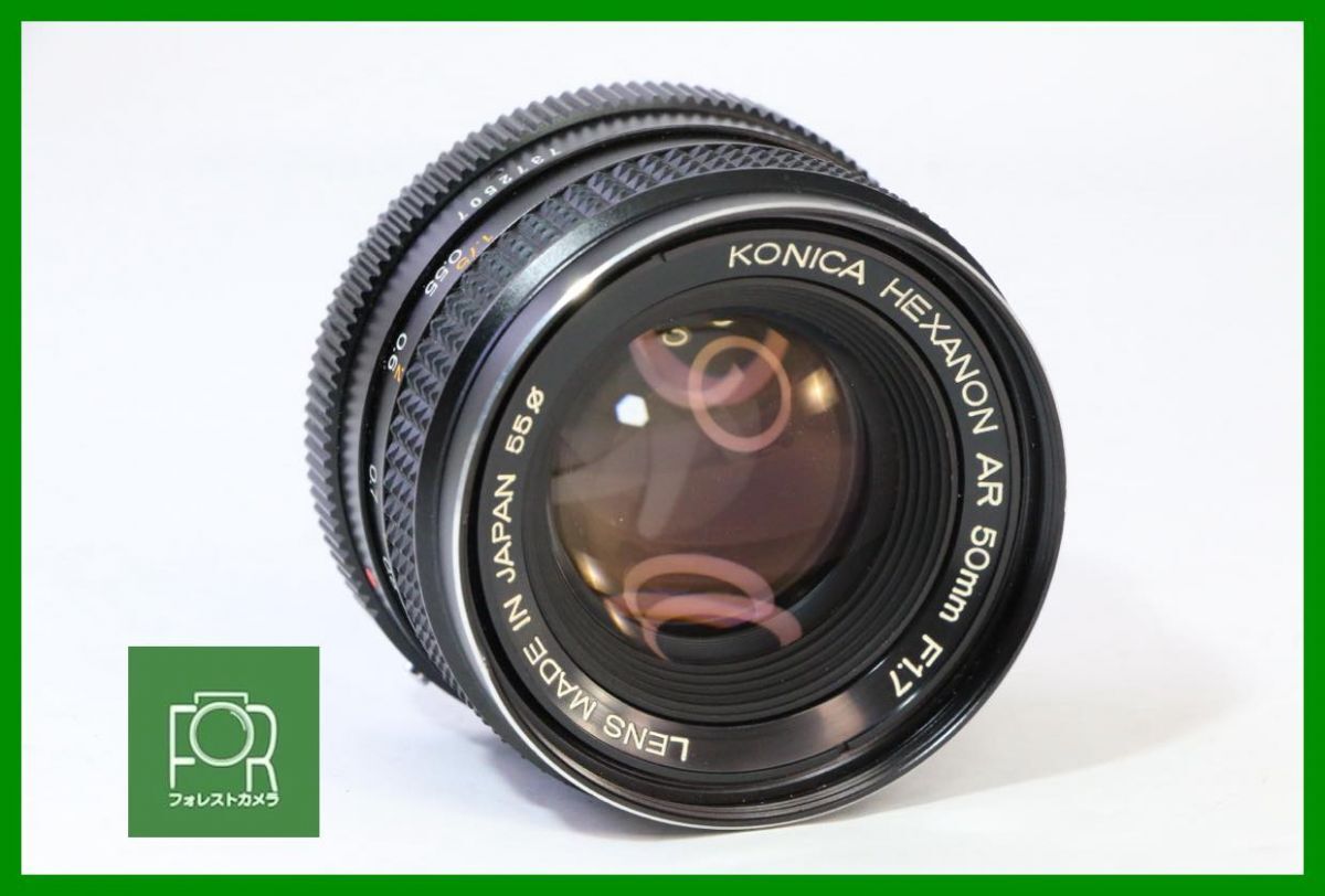 美品稀少品】Konishiroku Hexanon 50mm F/1.9 Konica HEXANON