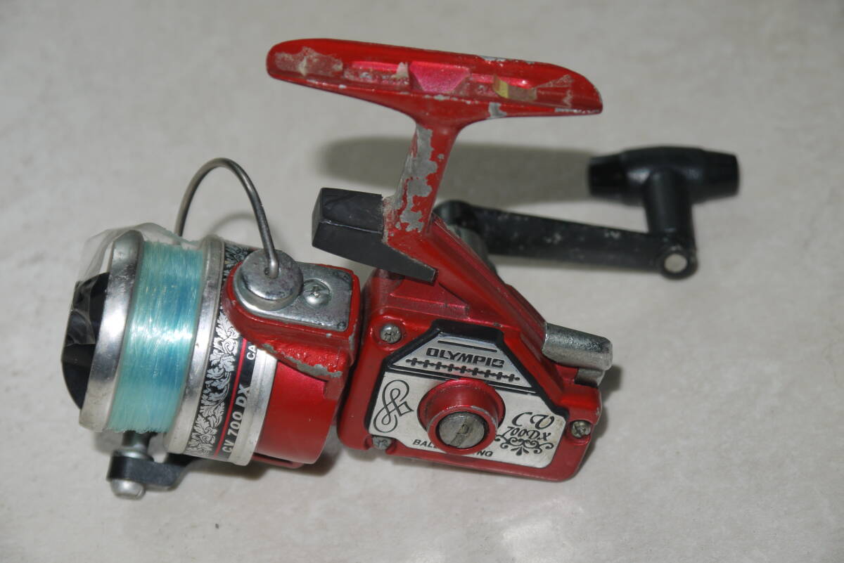 傷や汚れあり】オリムピック Olympic スピニングリール CV 700DX