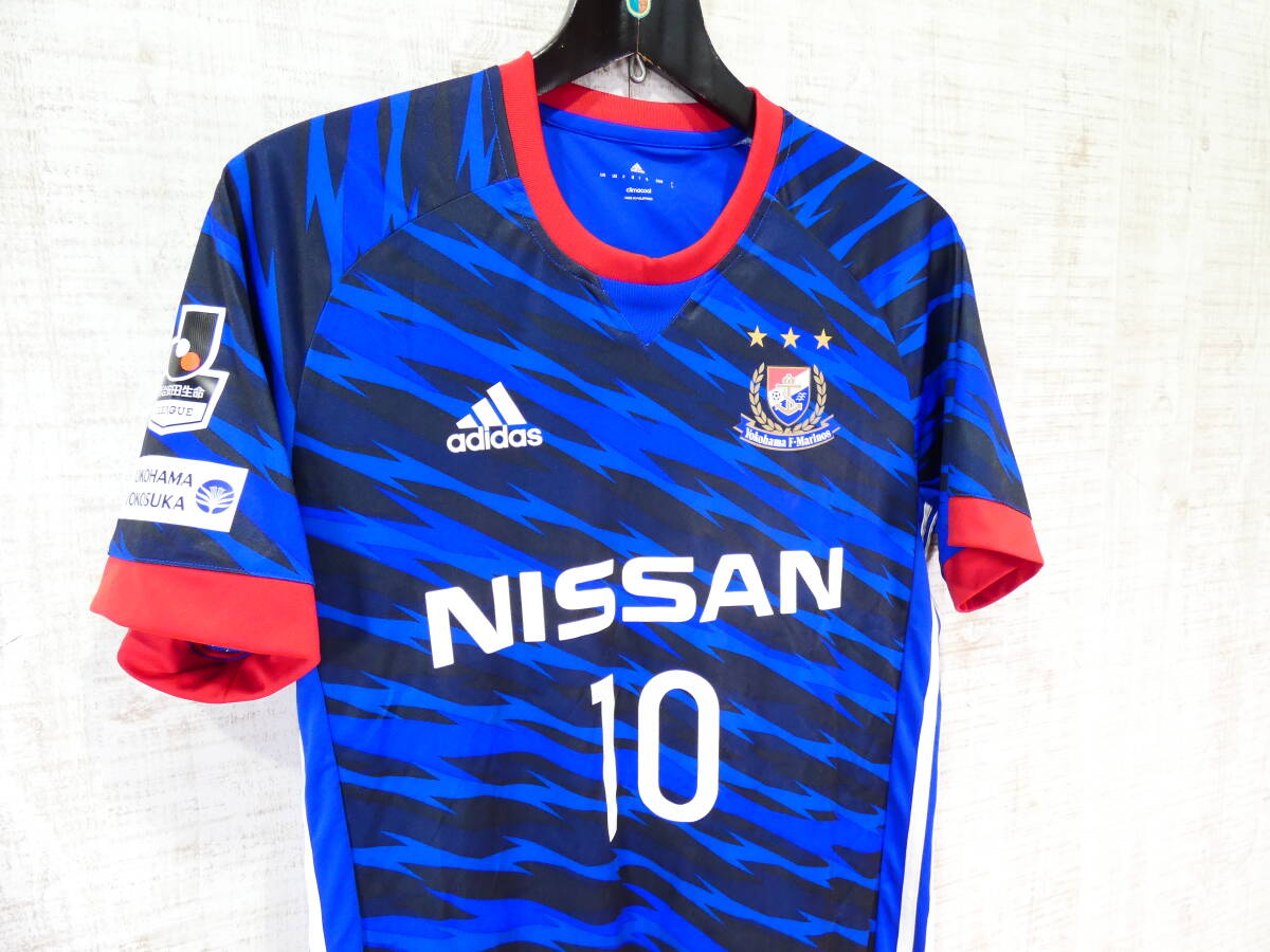 美品】⭐adidas⭐横浜 F・マリノスユニフォーム 齋藤学 背番号10番 M