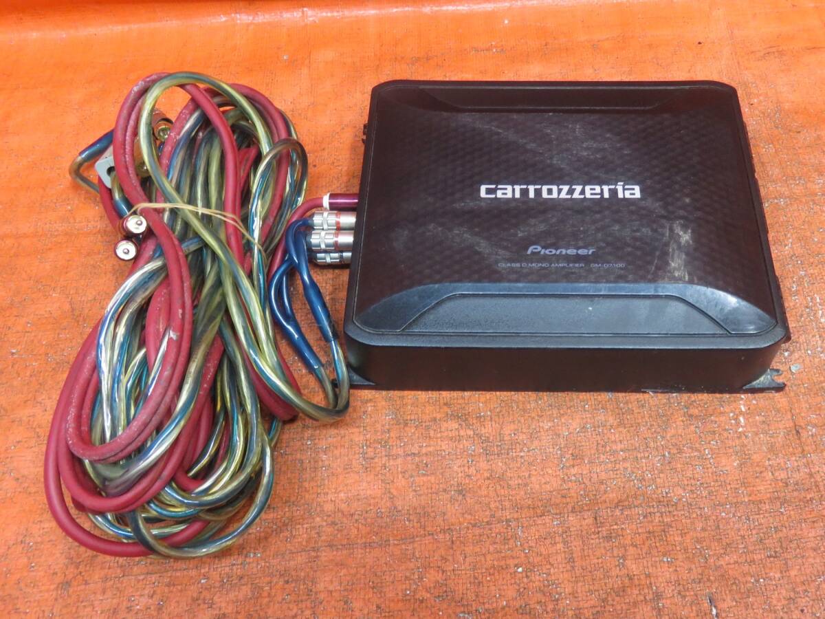 カーオーディオ Pioneer carrozzeria GM-D7100 Amazon.co.jp: パイオニア carrozzeria 600W×1・モノラルパワー