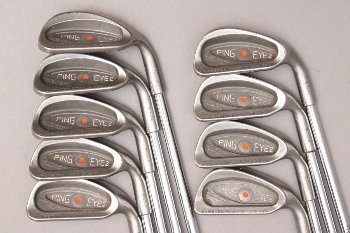 PING EYE2 9本 3-9/W/S ZZ LITE 送料込 やや傷や汚れあり】ピン